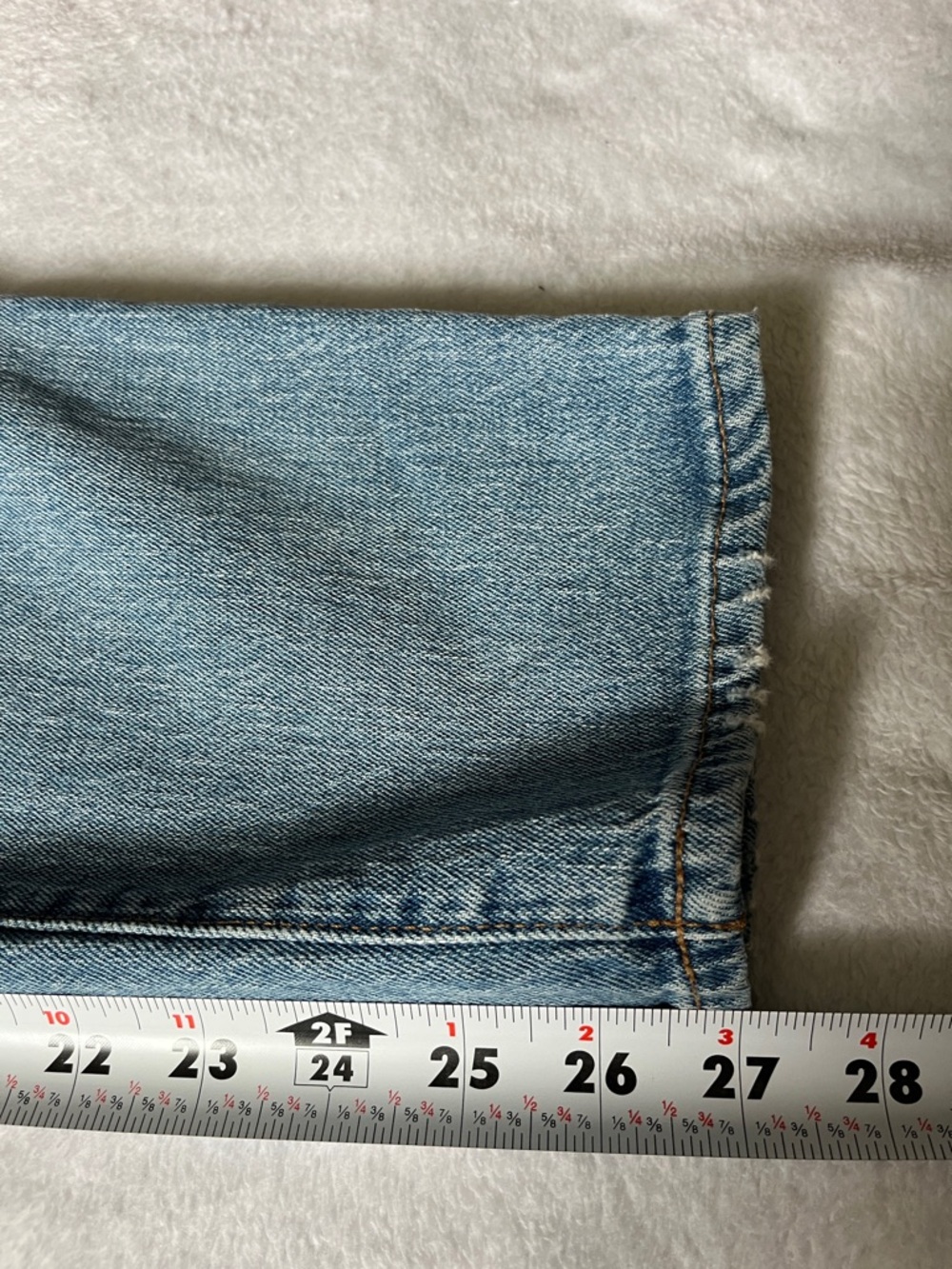 Madewell Light Blue Straight-Leg Jeans - Picture 12 of 12
